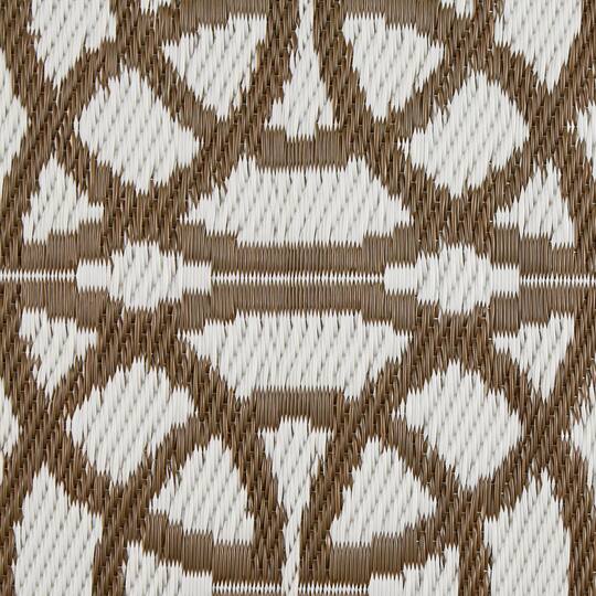 DII® Dark Brown Infinity Circle Outdoor Rug, 4ft. x 6ft.